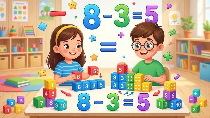 Тест з математики 1 клас. Віднімання в межах 10